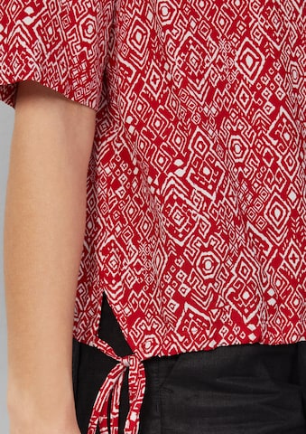 s.Oliver Blouse in Rood