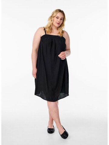Zizzi Kleid 'Vsol' in Schwarz