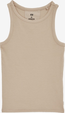 WE Fashion Top in Beige: front