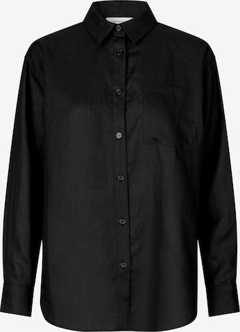 rosemunde Blouse in Black: front