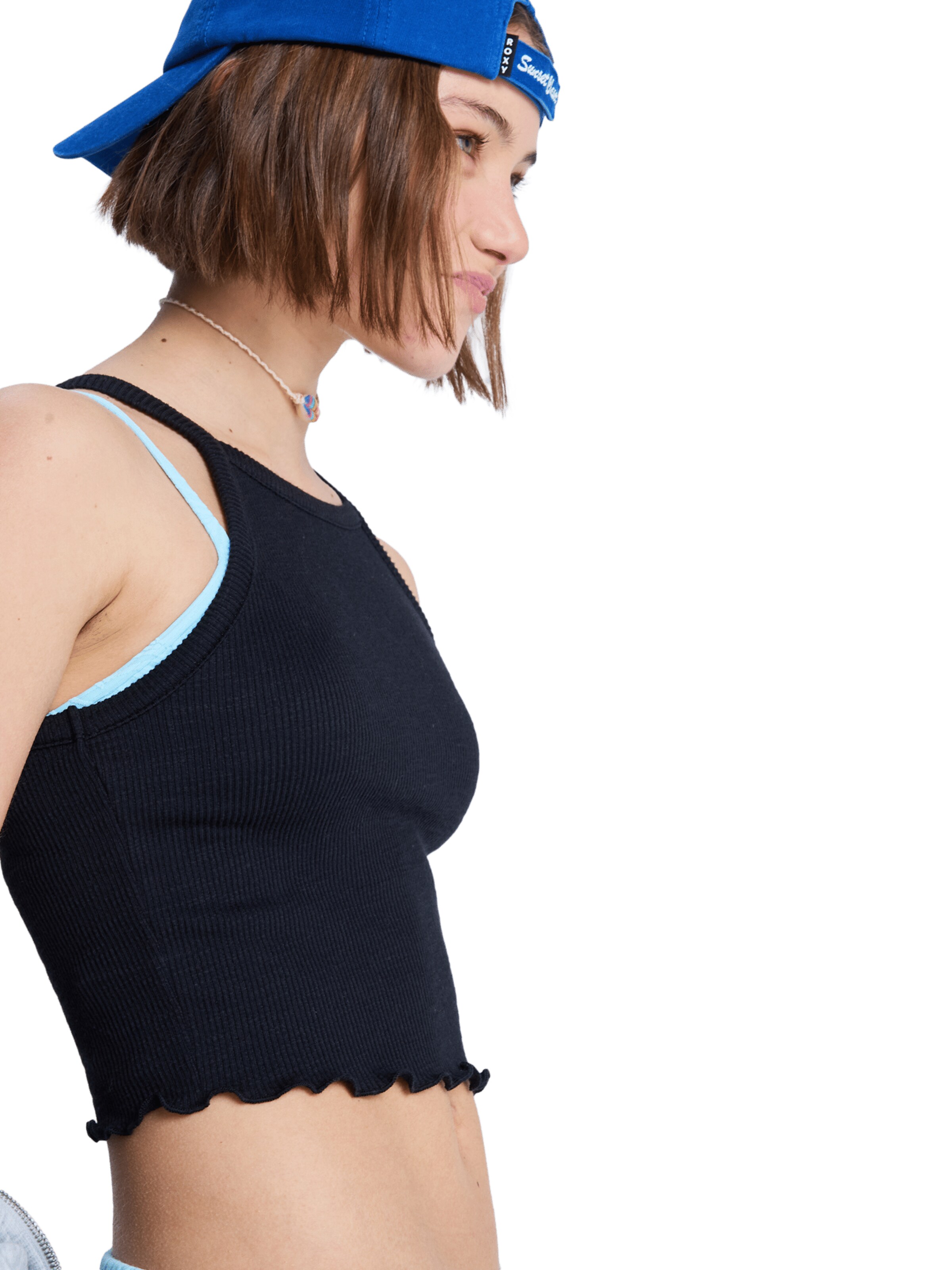 ROXY Top 'As I Am' in Grey