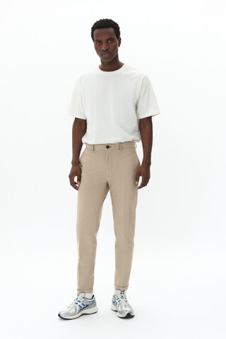 Matinique Slimfit Hose 'Liam' in Beige