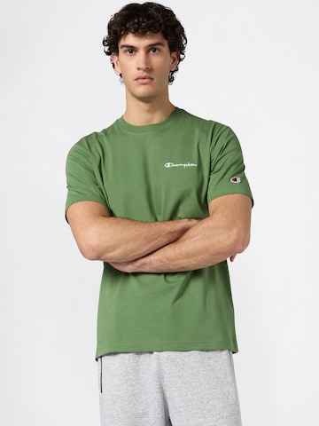 Champion Authentic Athletic Apparel Koszulka w kolorze zielony: przód