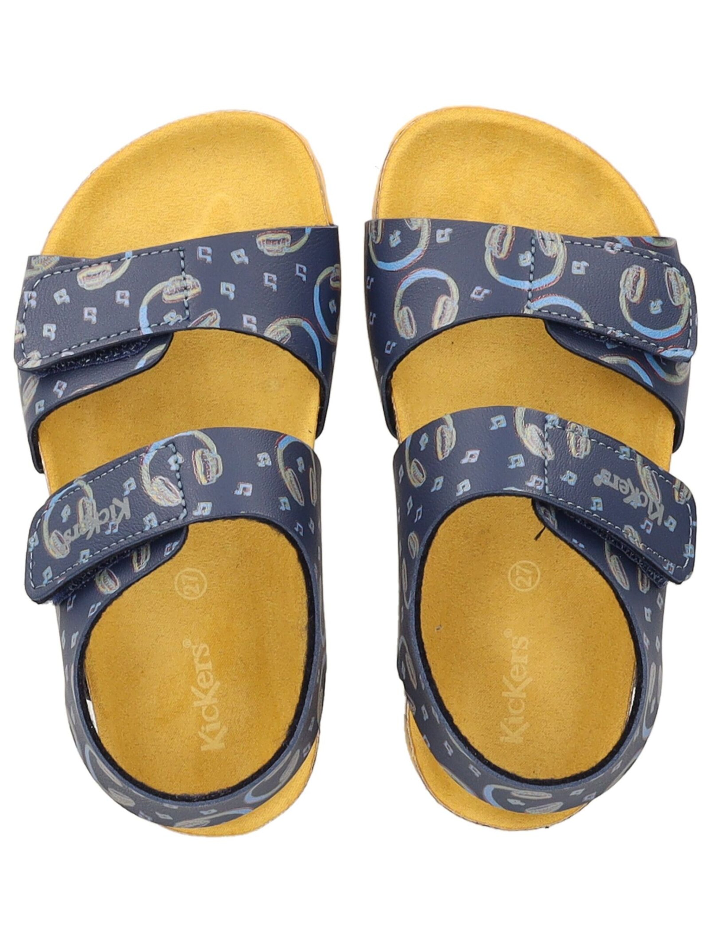 Kickers Sandals & Slippers in Blue
