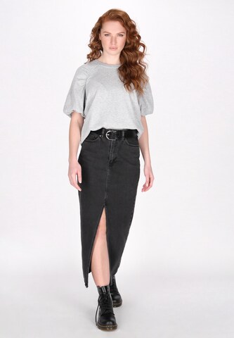 DreiMaster Vintage - Sweatshirt 'Fashion Look' em cinzento