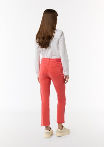 comma casual identity Boot cut Pants in Red: back