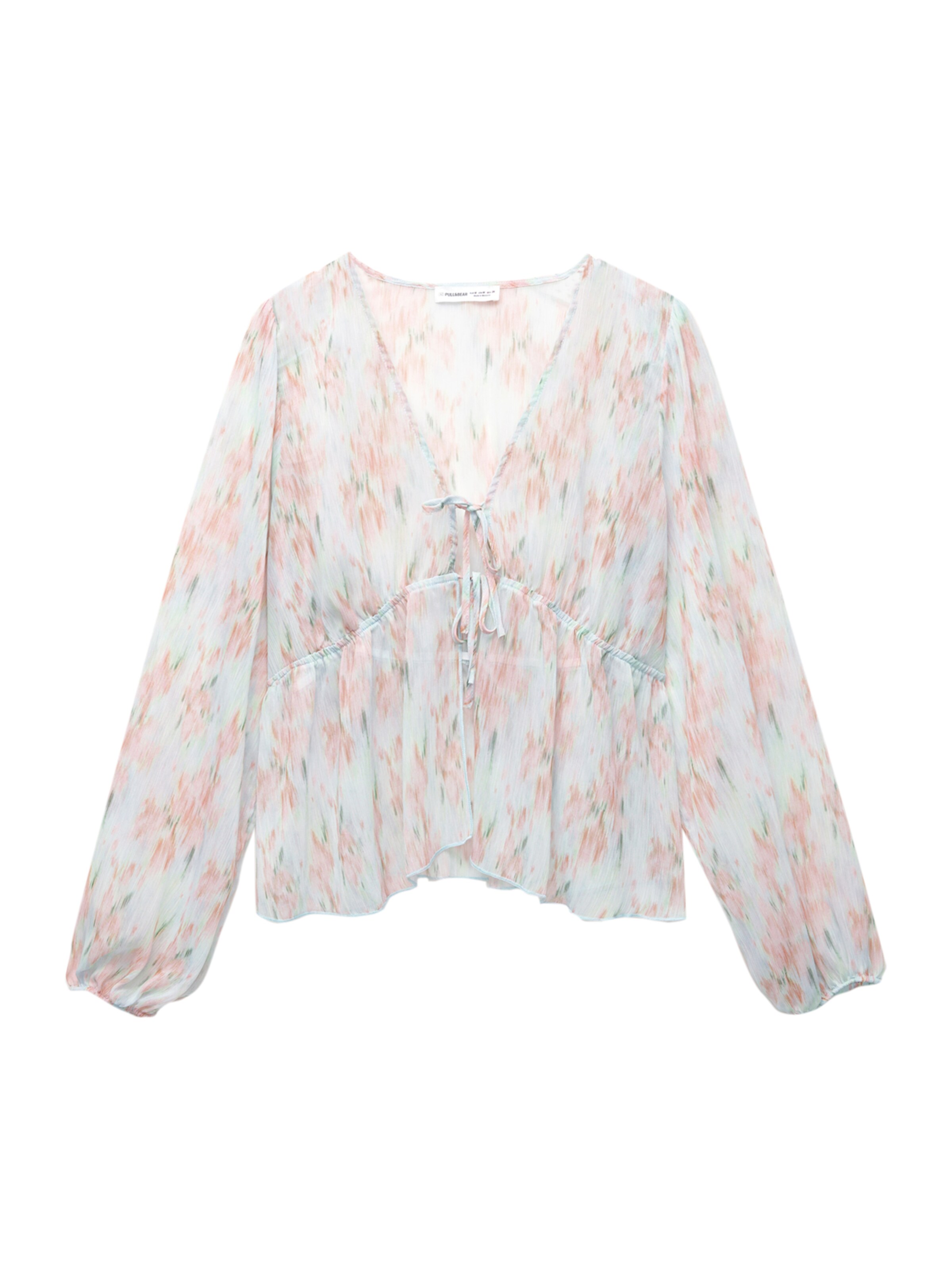 Pull&BearBluza - plava boja: prednji dio