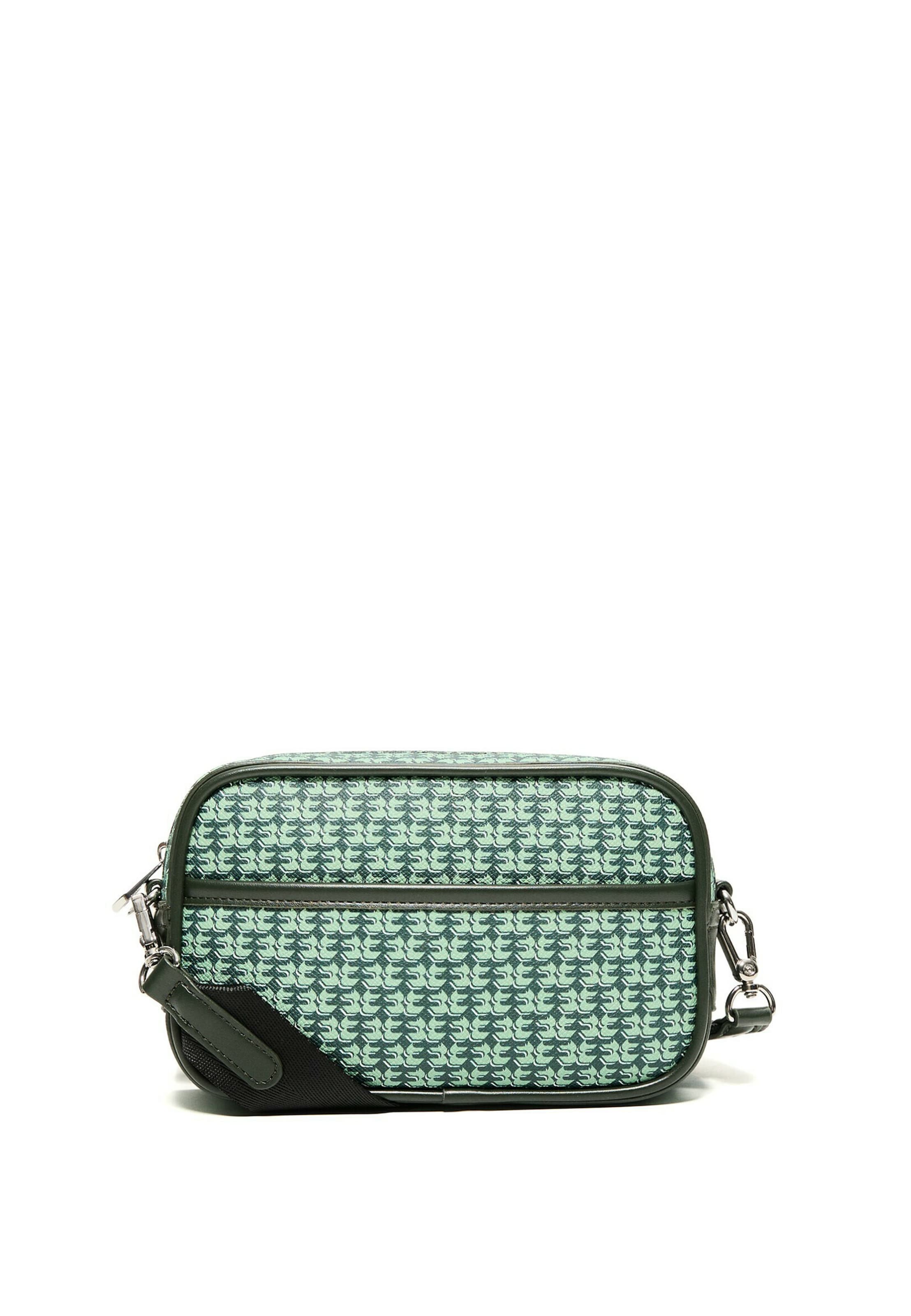 Bershka Sac à bandoulière en One Size en vert clair / vert foncé / blanc, Vue avec produit