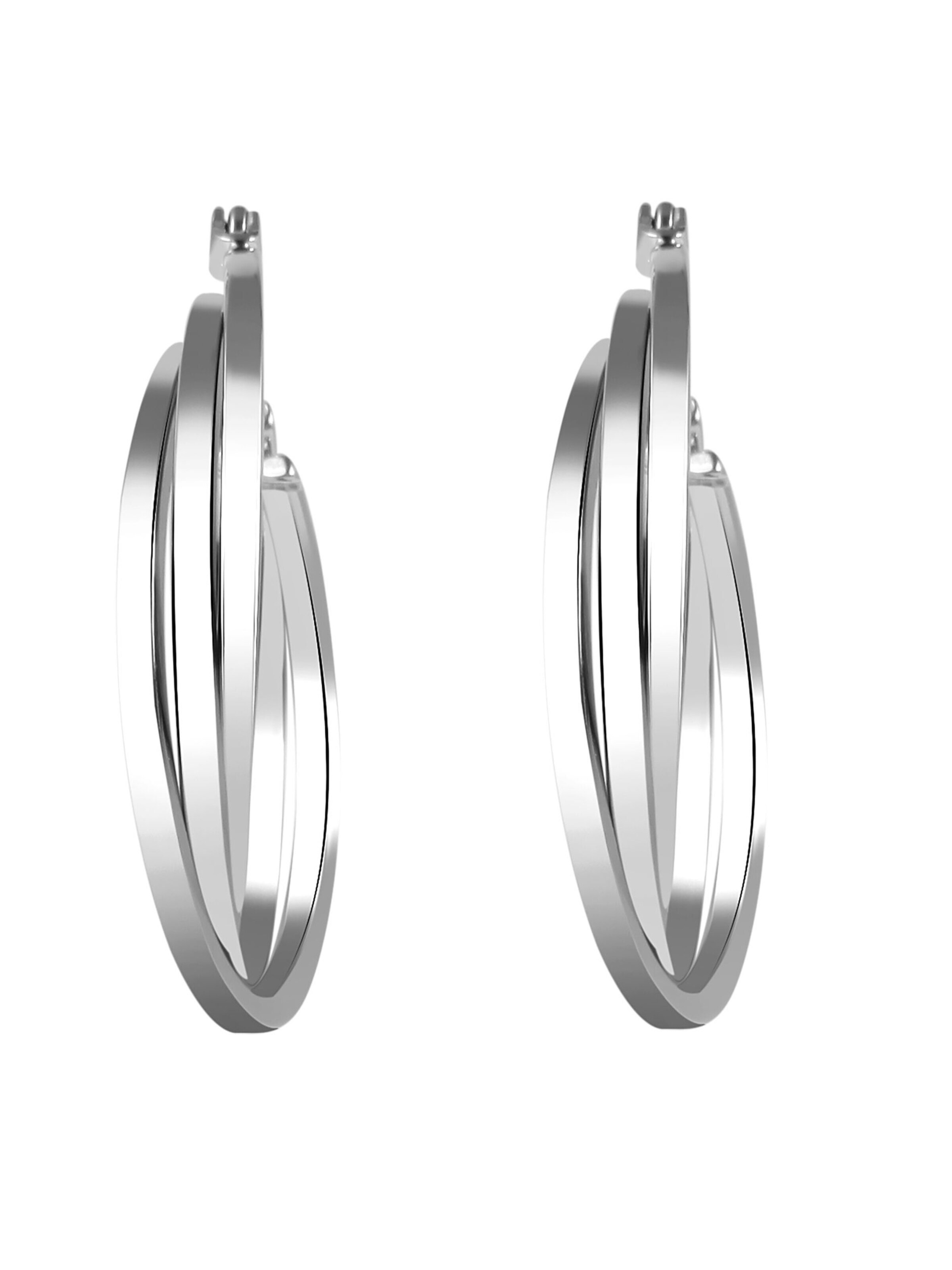 Akzent Earrings 'Rodena, langlebig' in Silver