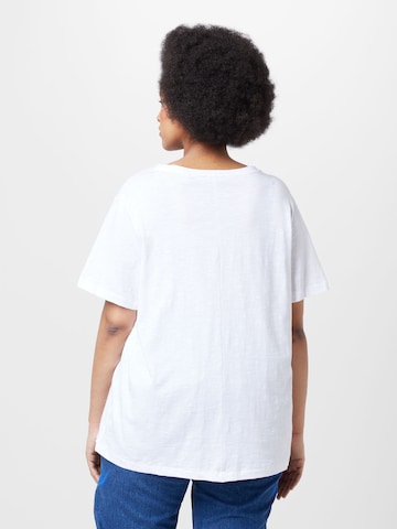 Esprit Curves T-shirt i vit
