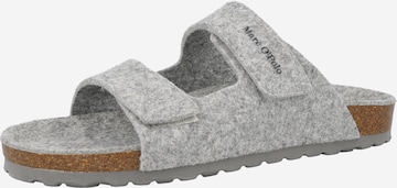 Marc O'Polo Slippers 'Boris' in Grey: front