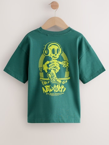 T-Shirt Next en vert : devant