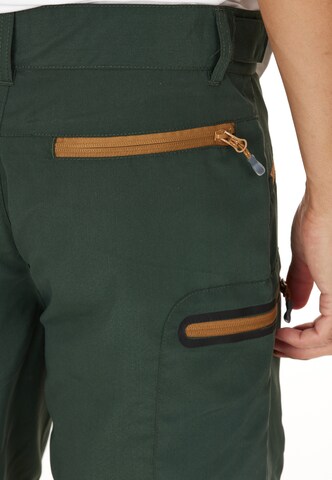 Whistler Regular Workout Pants 'Stian' in Green