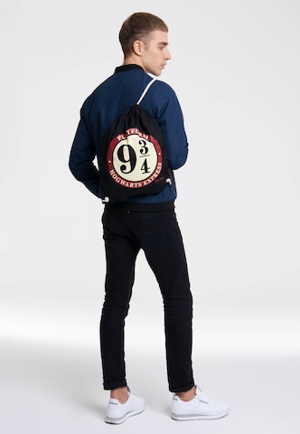 LOGOSHIRT Gym bag 'Hogwarts Express' in Black