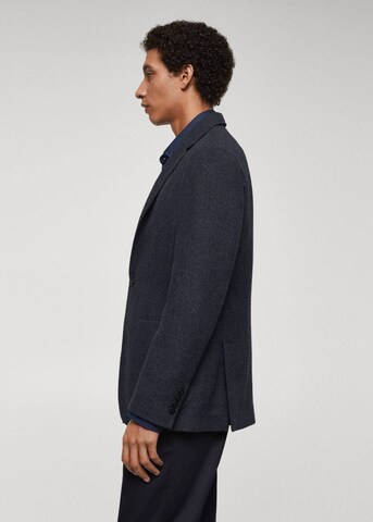 MANGO MAN Regular fit Colbert 'Molina' in Blauw