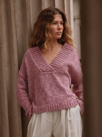 Pullover di Next in rosa: frontale