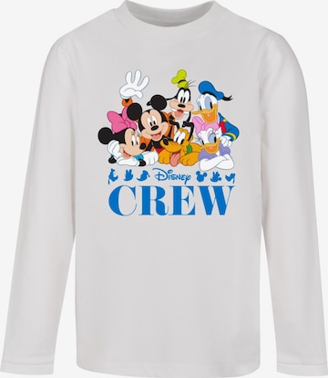 ABSOLUTE CULT Shirt 'Mickey Mouse - Disney Friends' in Wit: voorkant