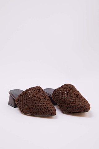 Mule Trendyol en marron