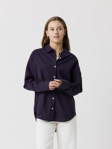 NAME IT Comfort fit Blouse in Blauw