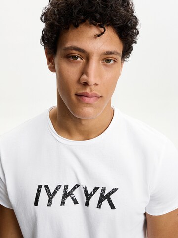 Bershka Paita värissä valkoinen