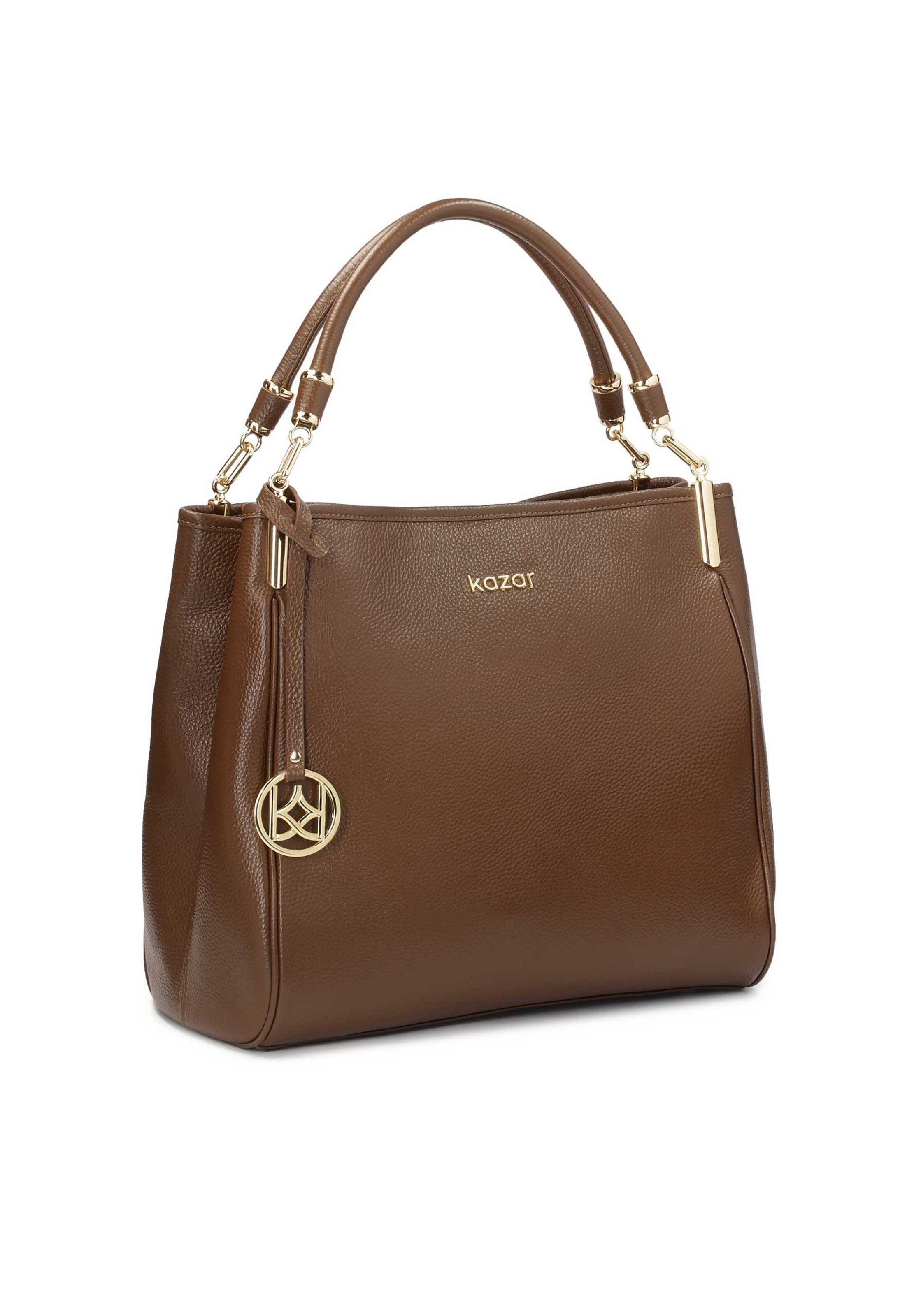 Kazar Ročna torbica | rjava barva