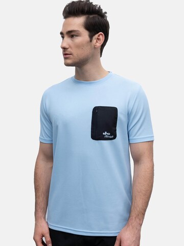 elho - Camisa 'Amalfi' em azul: frente