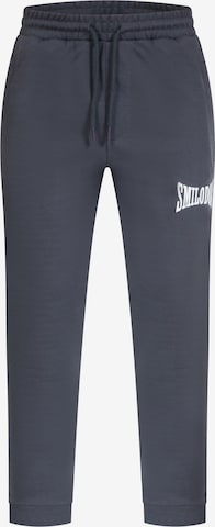 Smilodox Slimfit Broek 'Classic Pro' in Grijs: voorkant