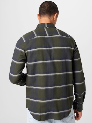 Only & Sons Regular fit Overhemd 'TAM' in Groen