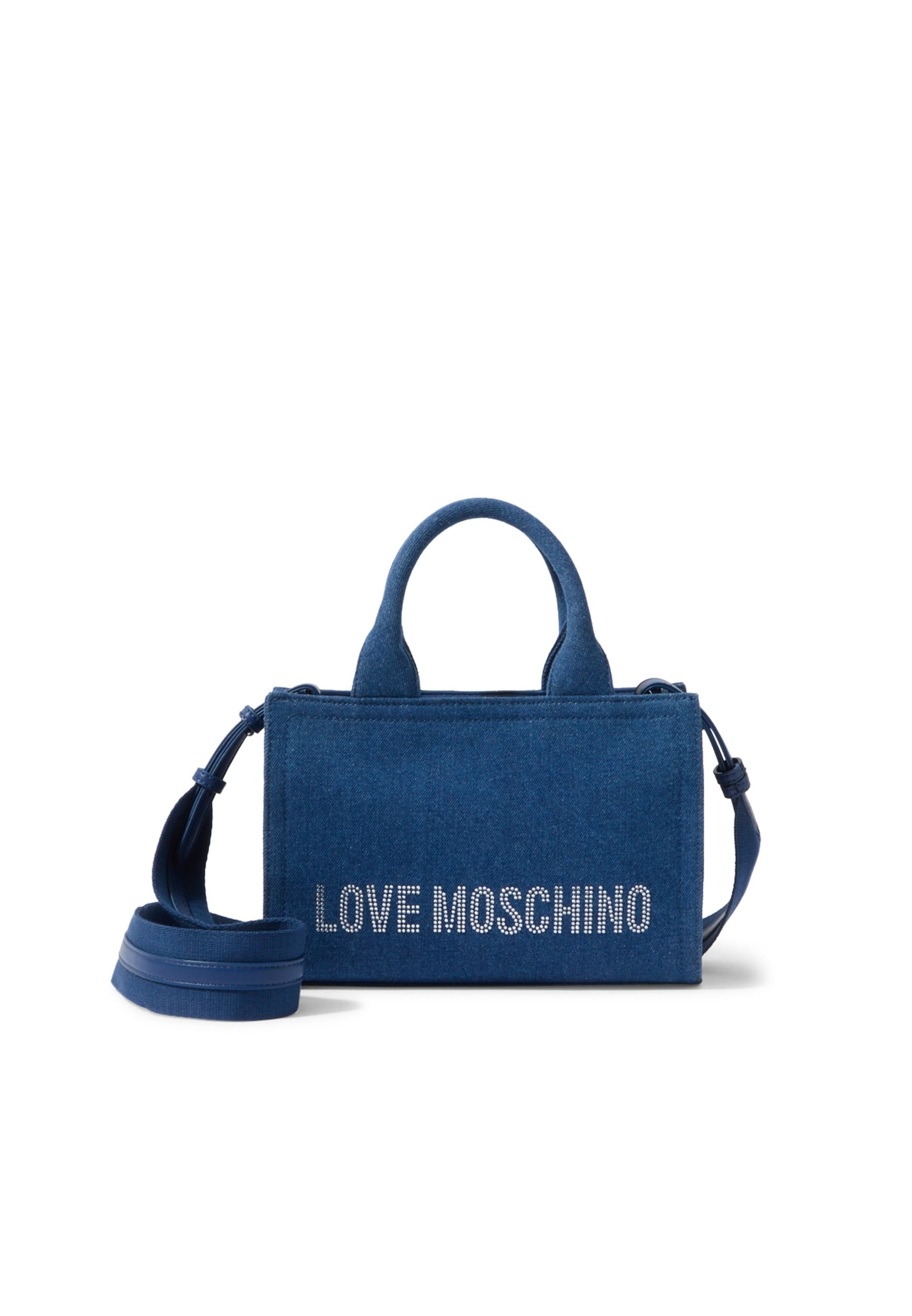 Love Moschino Handbag in Blue: front