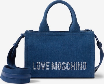 Love Moschino Handbag in Blue: front