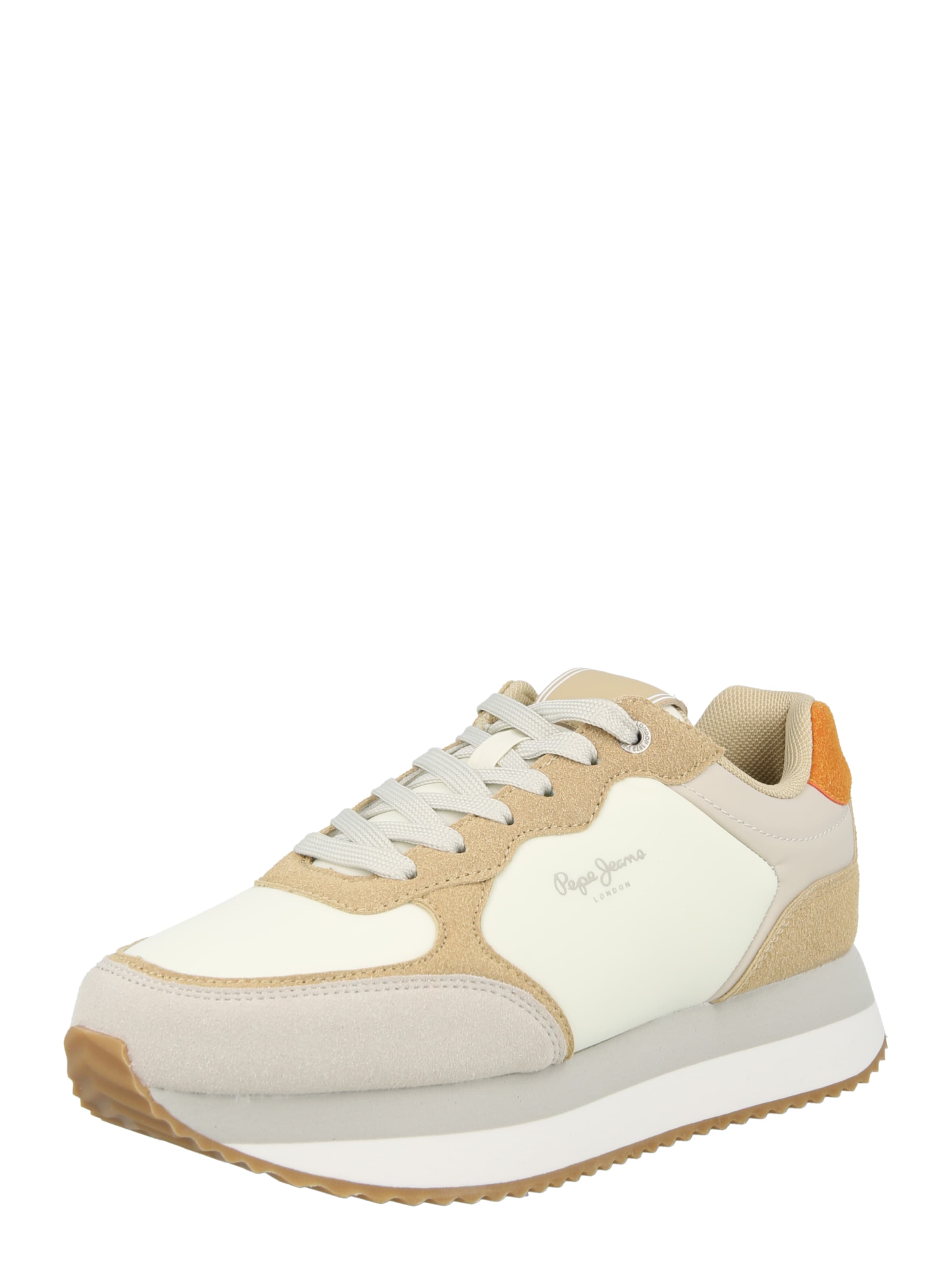 smėlio Pepe Jeans Sportbačiai be auliuko: priekis