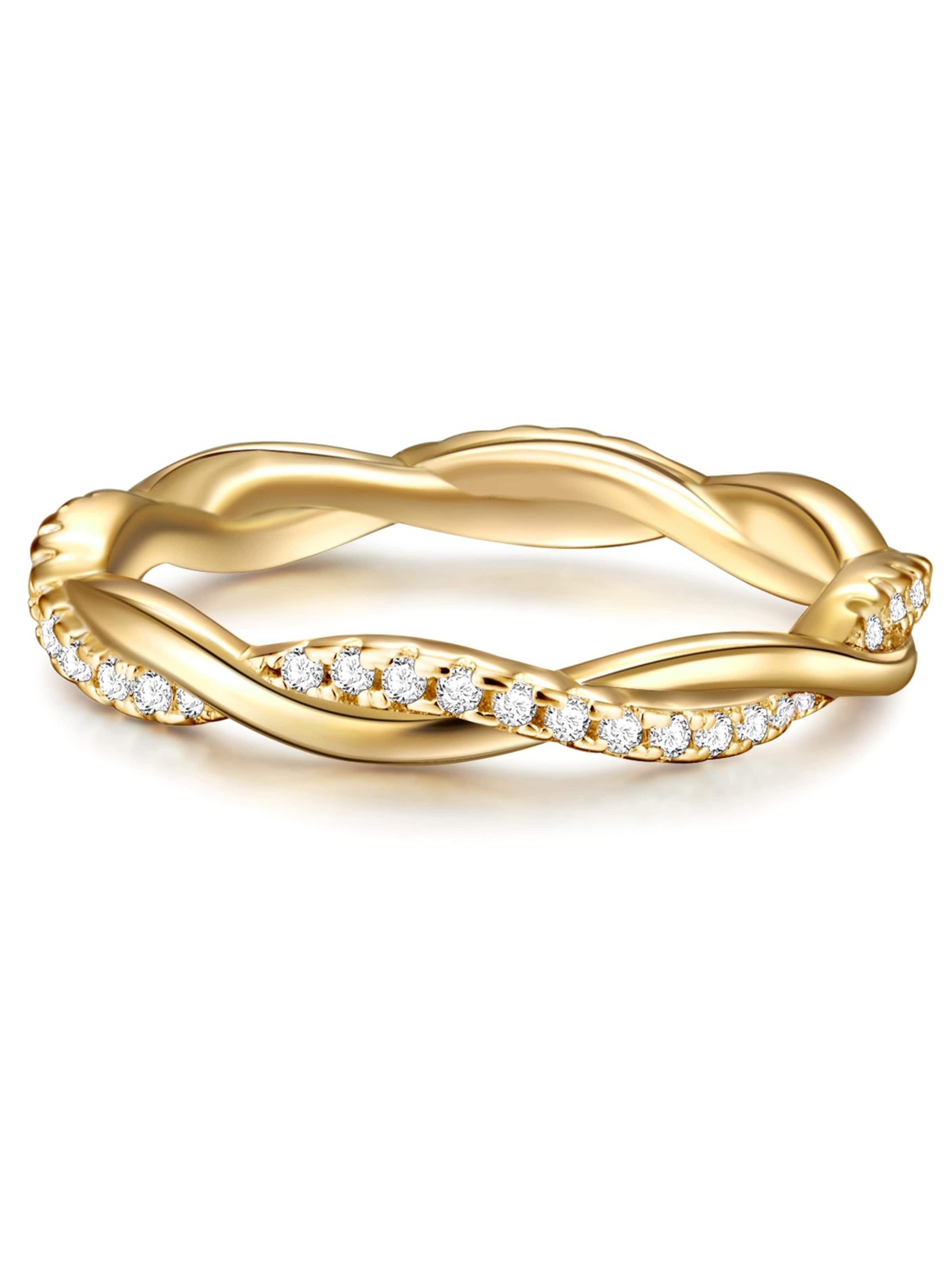 Trilani - Anillo en oro: frente