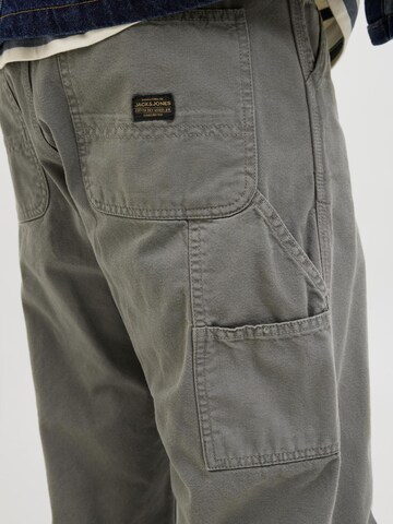 JACK & JONES Loosefit Cargobroek 'JPSTEddie JJCarpenter' in Groen