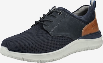 JOSEF SEIBEL Athletic lace-up shoe 'Wales 03' in Blue: front