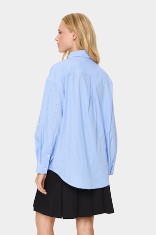 SAINT TROPEZ Blouse 'Zikku' in Blue