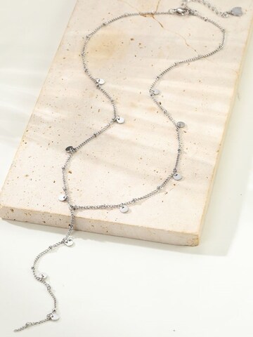 Hey Happiness Kette 'Drifting Coins'‌‌‌‌‌ in Silber