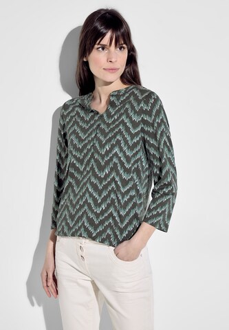 CECIL Blouse in Green: front