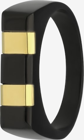 Bague Lucardi en noir : devant