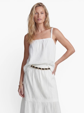 ONLY Top 'ONLTHYRA' in White: front