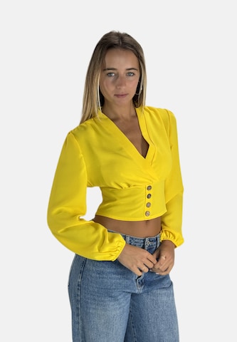 Elara Bluse i gul