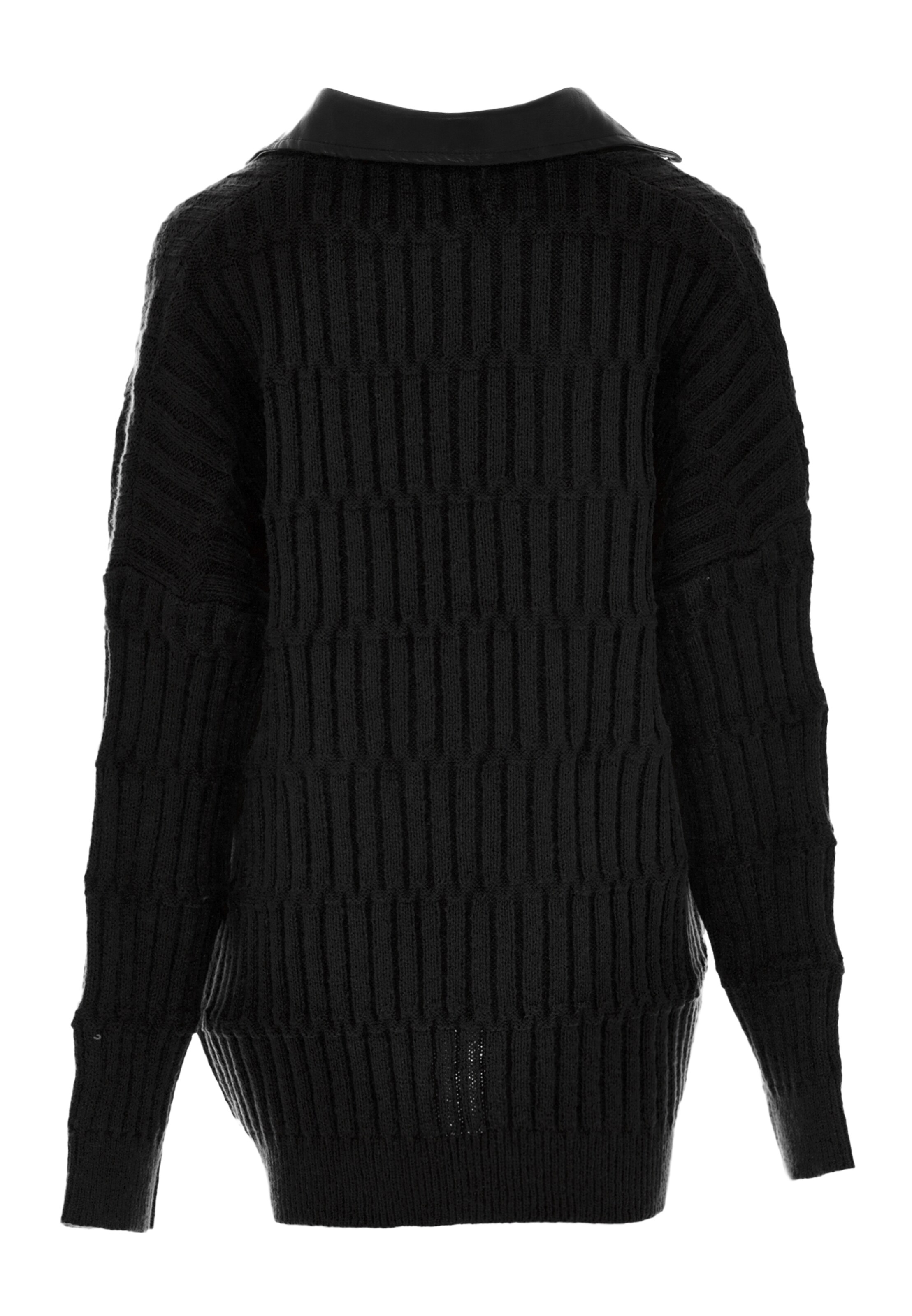 NAEMI Knit cardigan in Black