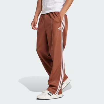 Baggy Pantaloni 'Adicolor Firebird' di ADIDAS ORIGINALS in marrone: frontale