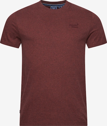 Superdry T-Shirt in Rot: predná strana