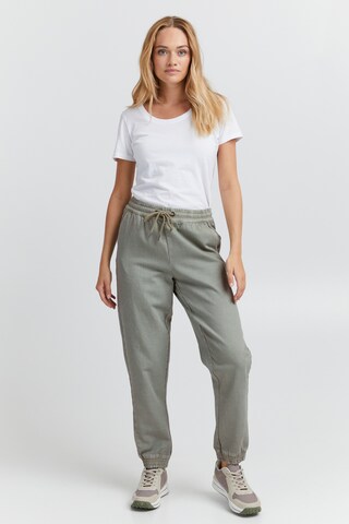 Oxmo Loose fit Athletic Pants in Green