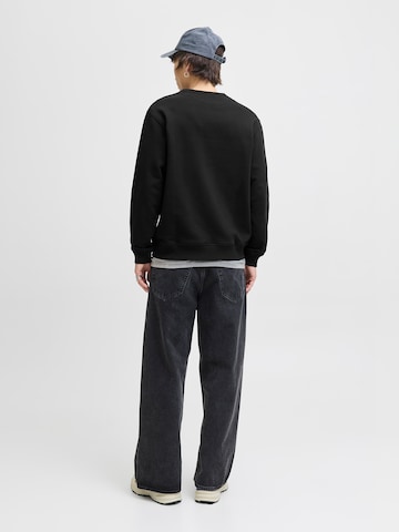JACK & JONES - Sweatshirt 'JORNORREBRO' em preto