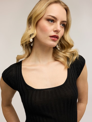 MOTIVI Knitted top in Black