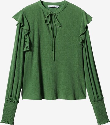 MANGO Blouse 'POMI' in Green: front
