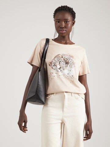 monari Póló - bézs: elől