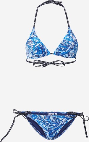 FILA Trikotni nedrčki Športne bikini 'SIBU' | modra barva: sprednja stran