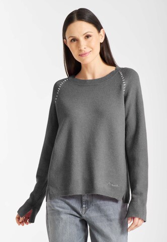Frieda & Freddies NY Sweater in Grey: front